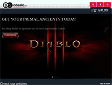 Tablet Screenshot of odealo.com